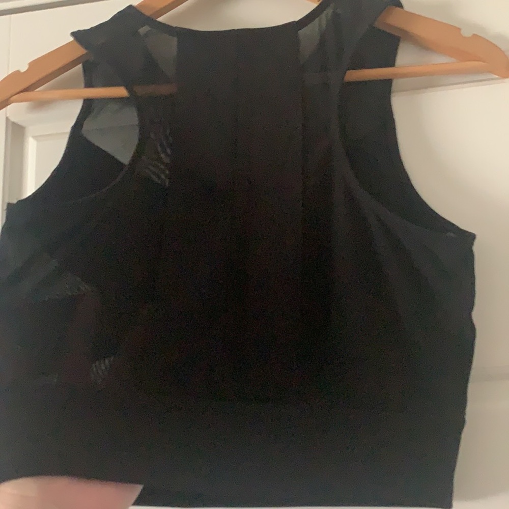 Urban Outfitters Sparkle and Fade mesh crop top - Picture 5 of 6